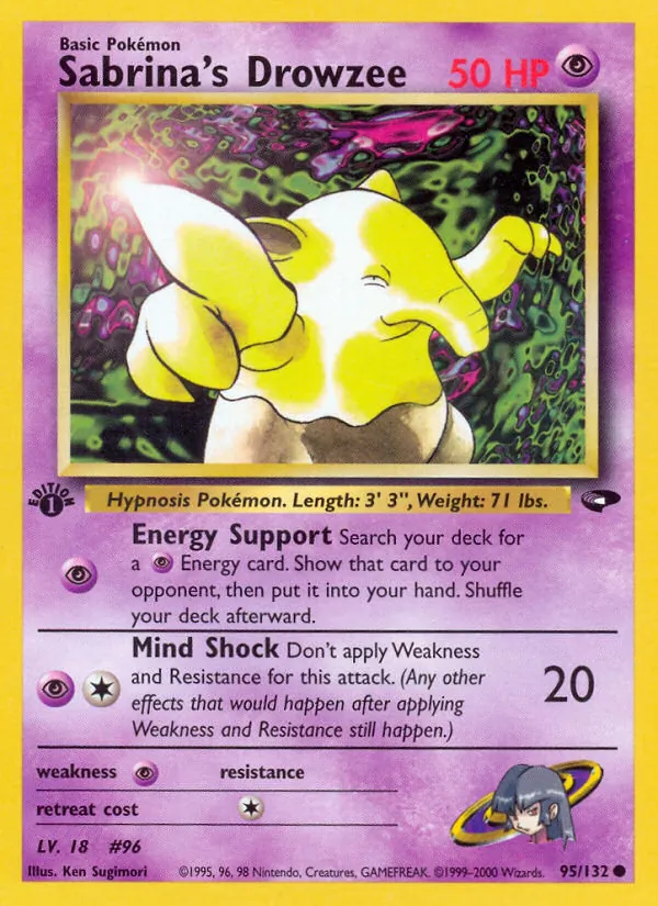 Sabrina's Drowzee, Gym Challenge Nº 95