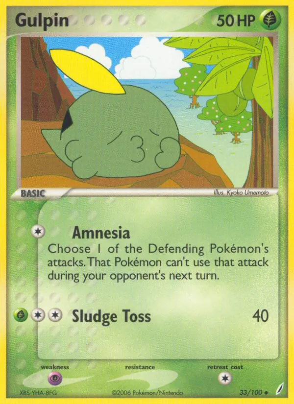 Gulpin, Crystal Guardians No. 33