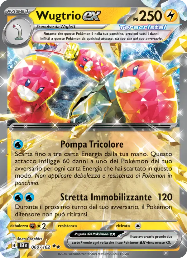Wugtrio-ex, Cronoforze Nº 060