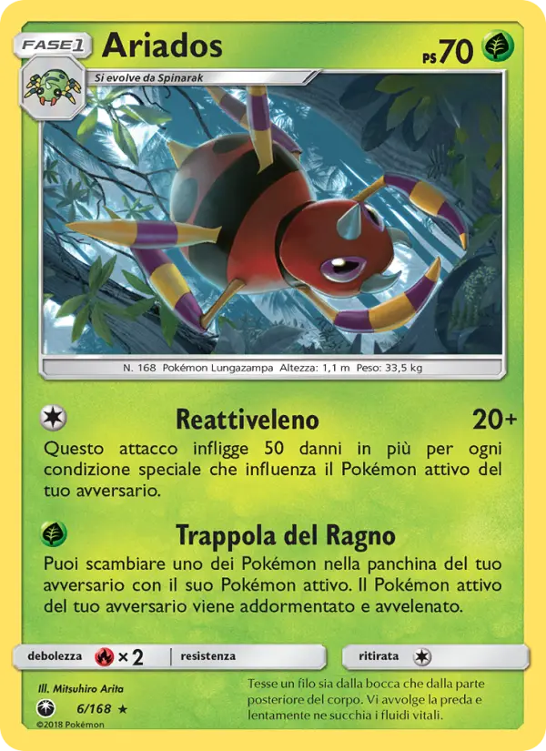 Ariados, Tempesta Astrale No. 6