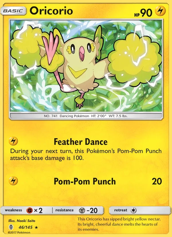 Oricorio, Guardians Rising Nº 46
