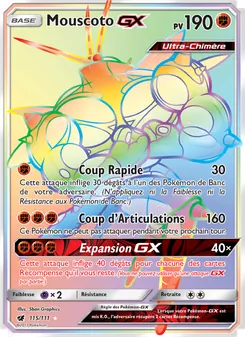 Mouscoto GX, Invasion Carmin Nº 115 Normal