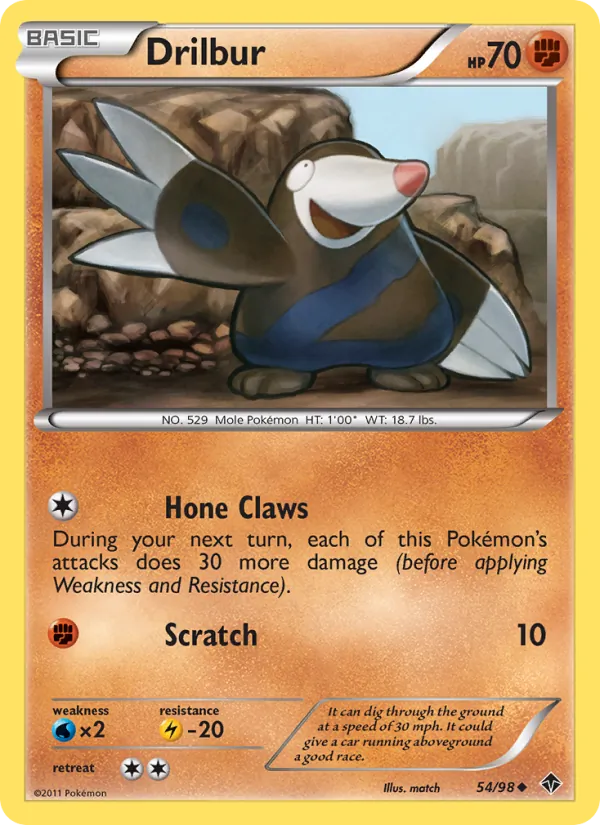 Drilbur, Emerging Powers No. 54