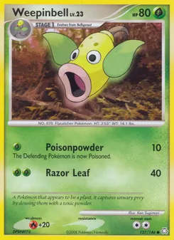 Weepinbell, Legends Awakened Nº 127 Normal