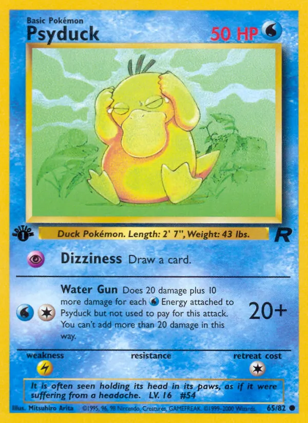 Psyduck, Team Rocket No. 65