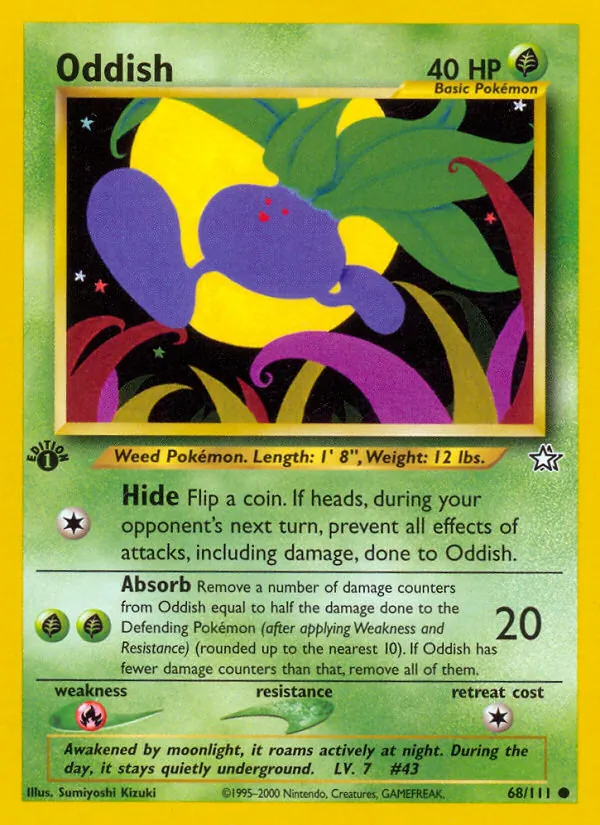 Oddish, Neo Genesis No. 68