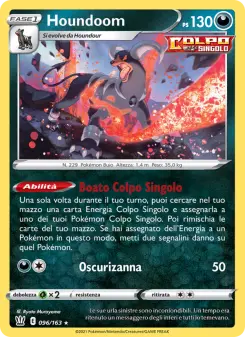 Houndoom, Stili di Lotta Nº 96 Reverse