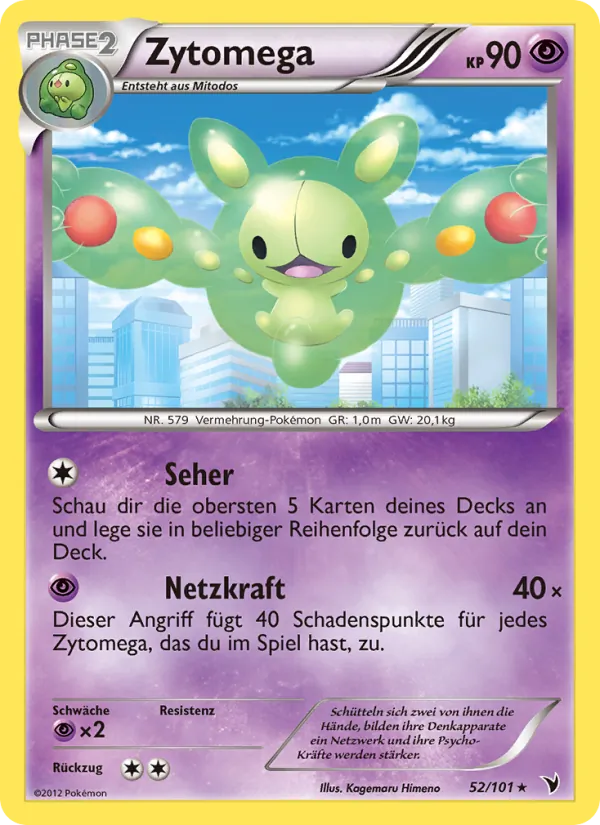 Zytomega, Königliche Siege Nº 52