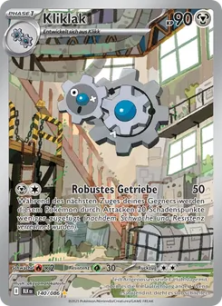 Kliklak, Schwarze Blitze Nº 140 Holo