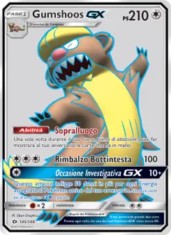 Gumshoos GX, Sole e Luna No. 145 Normal