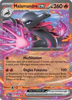 Malamandre-ex, Équilibre Parfait Nº 016 Holo