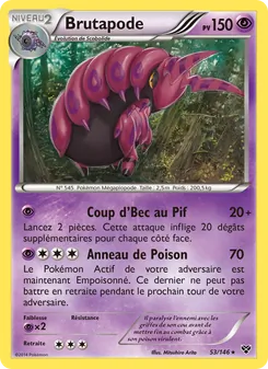 Brutapode, XY Nº 53 Normal