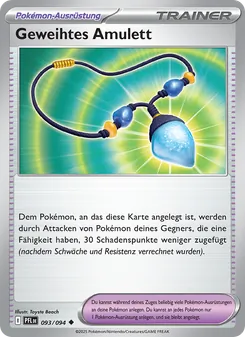 Geweihtes Amulett, Fatale Flammen Nº 093 Normal