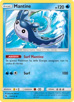 Mantine, Tuoni Perduti No. 58 Normal