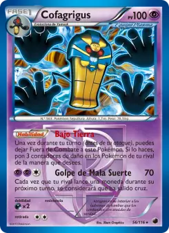 Cofagrigus, Glaciación Plasma No. 56 Normal