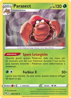 Parasect, Origine Perduta No. 005