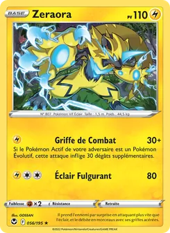 Zeraora, Tempête Argentée Nº 056 Normal