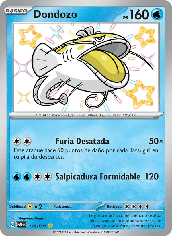 Dondozo, Destinos de Paldea No. 126