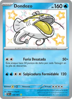 Dondozo, Destinos de Paldea No. 126 Holo