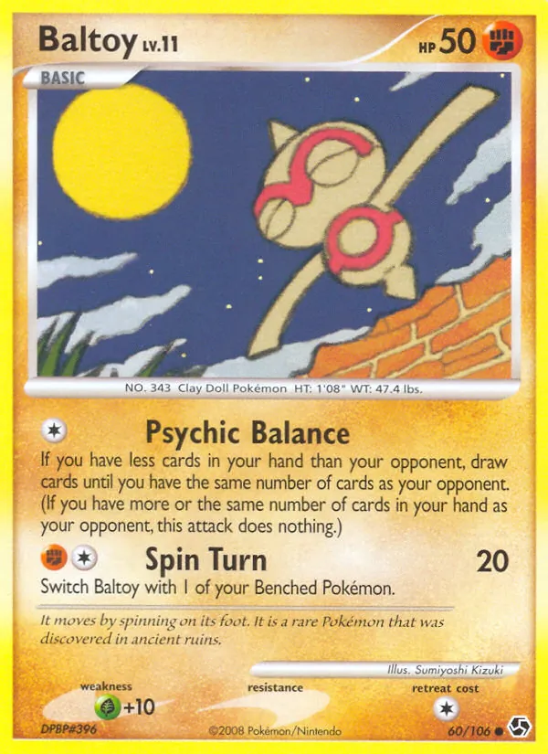 Baltoy, Great Encounters Nº 60