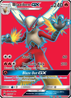 Blaziken GX, Celestial Storm Nº 153 Normal