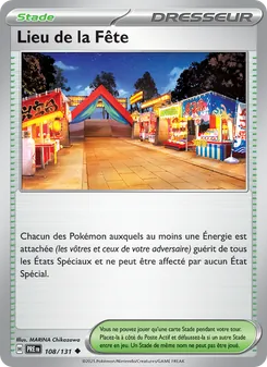 Lieu de la Fête, Évolutions Prismatiques No. 108 Normal