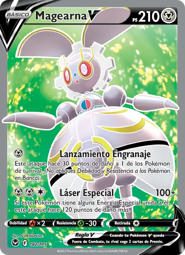 Magearna V, Tempestad Plateada No. 182