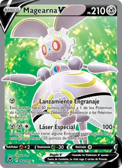 Magearna V, Tempestad Plateada No. 182 Holo