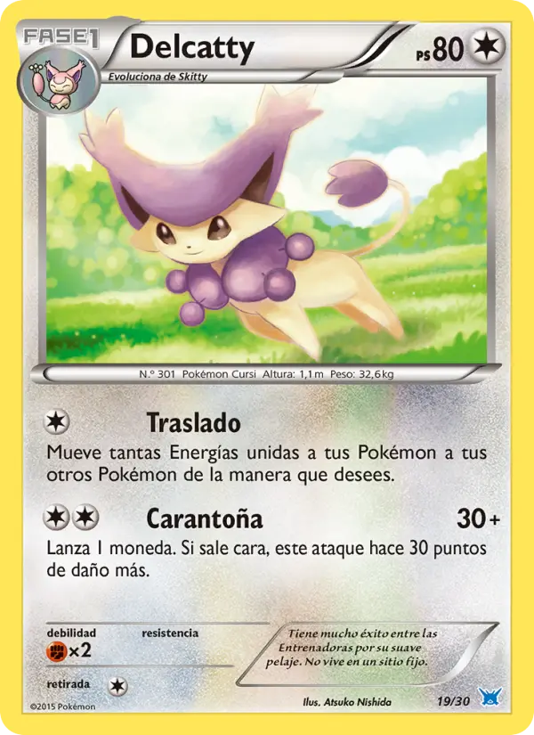 Delcatty, Kit de Entrenador XY (Latios) Nº 19