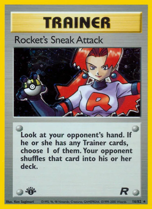Rocket's Sneak Attack, Team Rocket No. 16