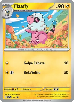 Flaaffy, SVP Black Star Promos Nº 108 Normal