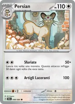 Persian, Segreto Fiabesco Nº 049 Normal