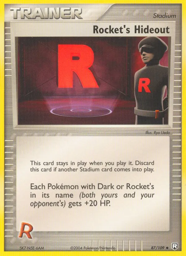 Rocket's Hideout, Team Rocket Returns Nº 87
