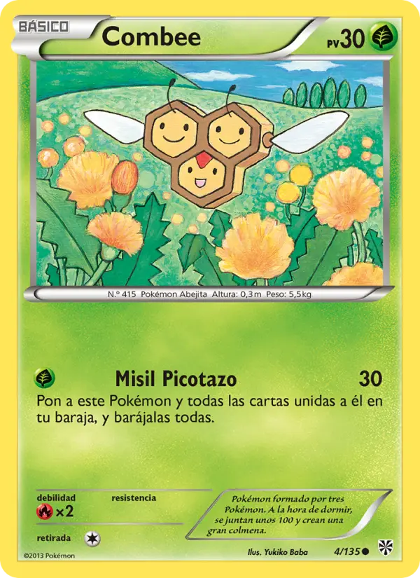 Combee, Tormenta Plasma Nº 4