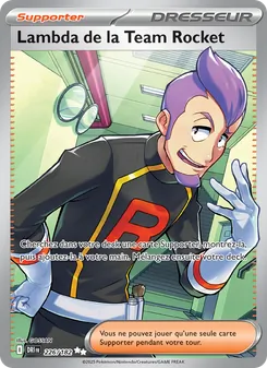 Lambda de la Team Rocket, Rivalités Destinées Nº 226 Holo