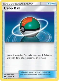 Cebo Ball, Tormenta Celestial Nº 138 Normal