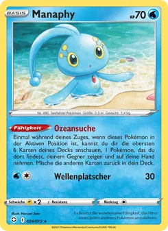 Manaphy, Glänzendes Schicksal Nº 24 Normal