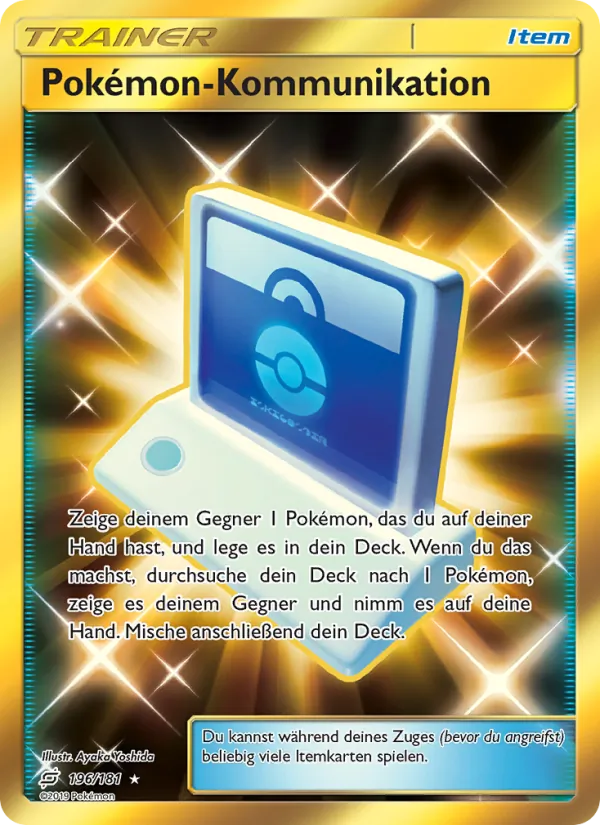 Pokémon-Kommunikation, Teams Sind Trumpf No. 196