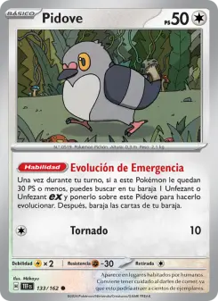 Pidove, Fuerzas Temporales No. 133 Normal
