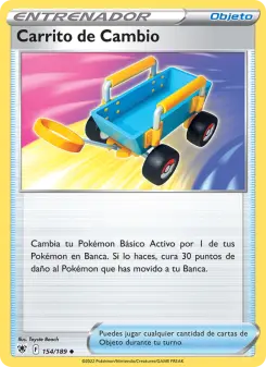 Carrito de Cambio, Resplandor Astral No. 154 Normal