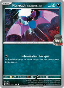Nosferapti de la Team Rocket, Rivalités Destinées Nº 120 Normal