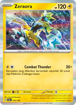 Zeraora, Festival Terastal ex Nº 053 Normal