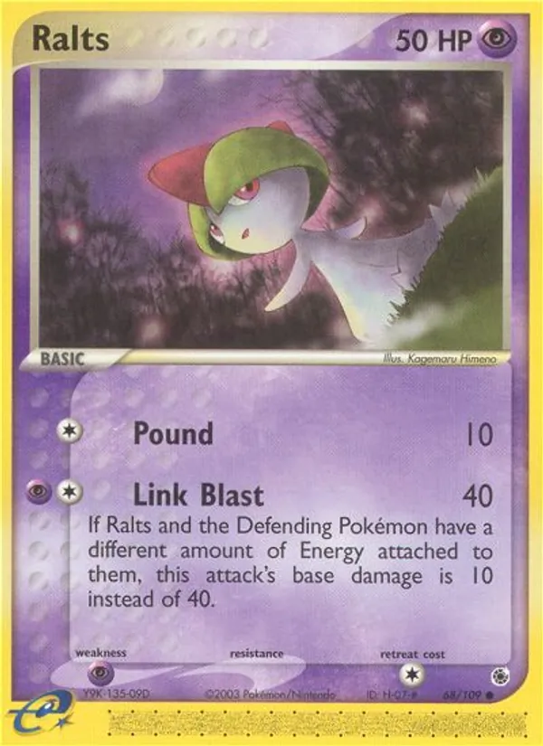Ralts, Ruby & Sapphire Nº 68