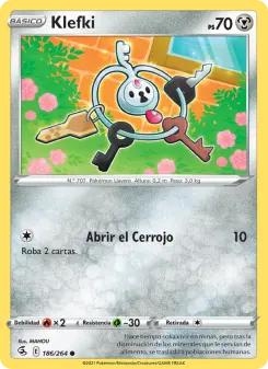 Klefki, Golpe Fusión No. 186 Normal