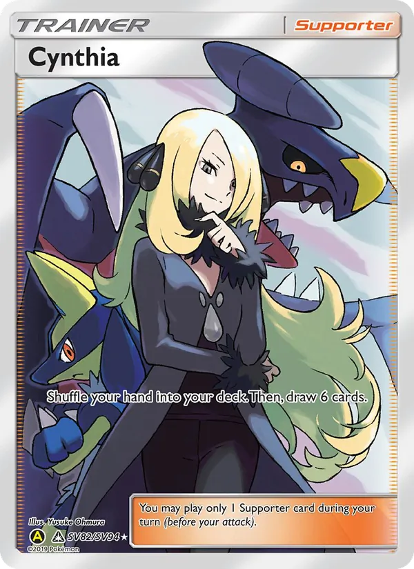 Cynthia, Hidden Fates Shiny Vault Nº SV82