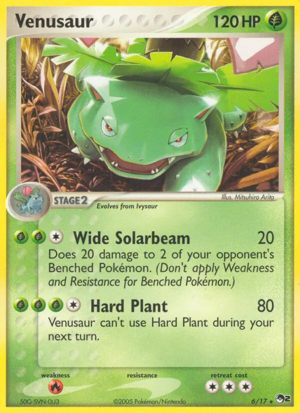 Venusaur, POP Series 2 No. 6