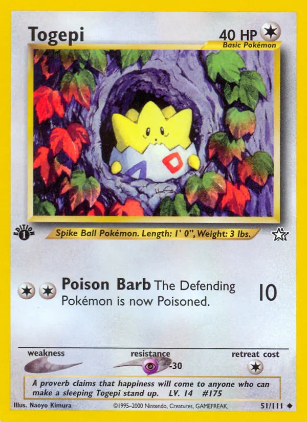 Togepi, Neo Genesis Nº 51