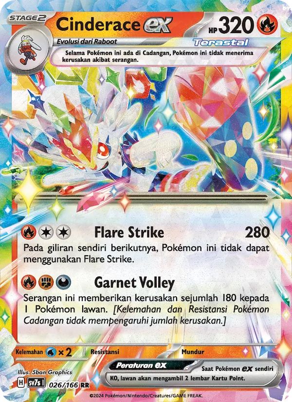 Cinderace ex, Bimbingan Rasi No. 026