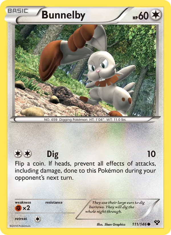 Bunnelby, XY Nº 111