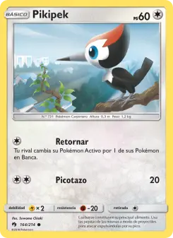 Pikipek, Truenos Perdidos Nº 164 Normal